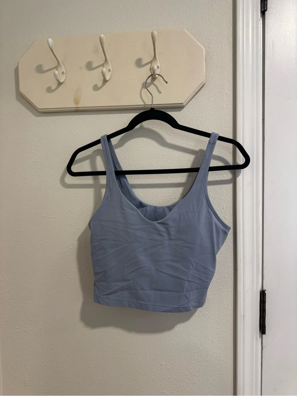 lululemon Light Blue Cropped Tank